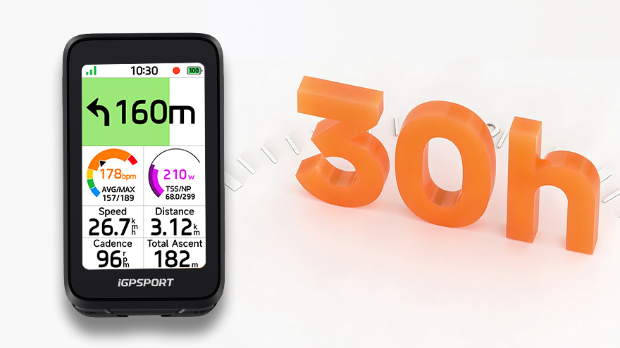 BINavi Air výdrž 30 hodin